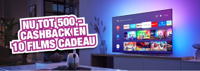 Cashback en 10 films cadeau