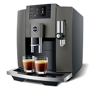 JURA E8 Dark Inox EB volautomaat koffiemachine