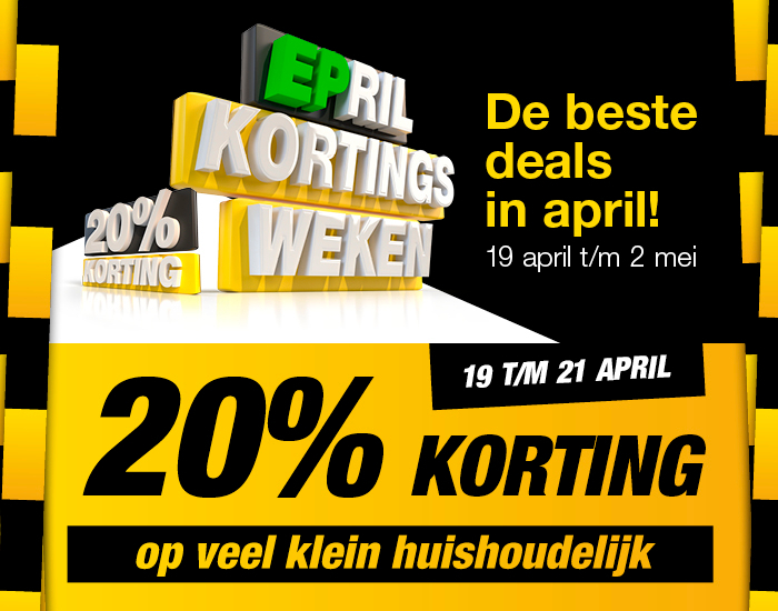 Korting op klein huishoudelijk