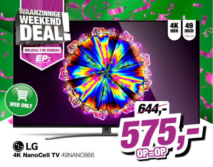 LG 49NANO866NA 4K NanoCell TV