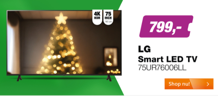 LG 75UR76006LL Smart LED TV