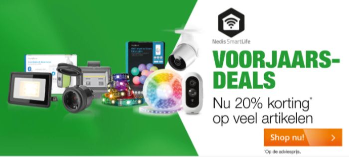 Nedis voorjaarsdeal