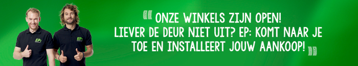 Onze winkels zijn open