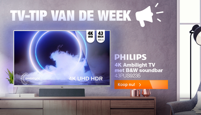 Philips 43PUS9235 4K Ambilight TV