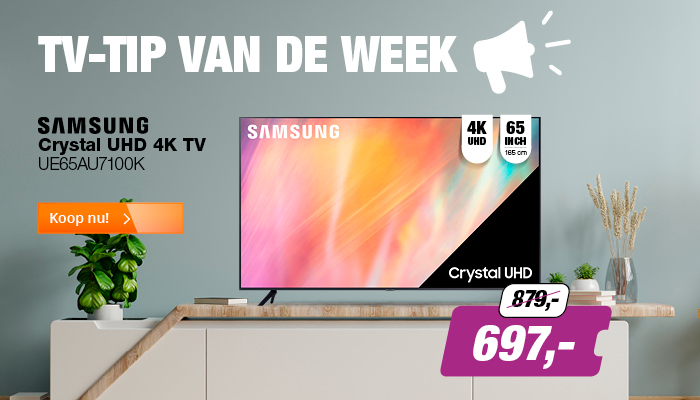 Samsung Crystal UHD UE65AU7100K