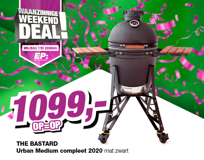 The Bastard BU2003 Urban Medium Complete 2020 Kamado barbecue