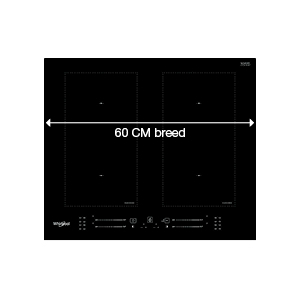 Whirlpool WL S3160 BF inductie kookplaat