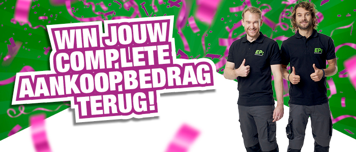 Win je aankoopbedrag terug