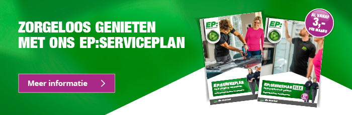 Zorgeloos genieten met ons serviceplan